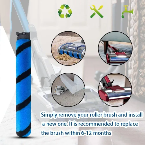 Vista 4 de Ytaland - Paquete de 2 cepillos de repuesto compatibles con Shark HZ2002 HZ2000 Vertex Ultralight DuoClean PowerFins Stick Aspiradora, comparado