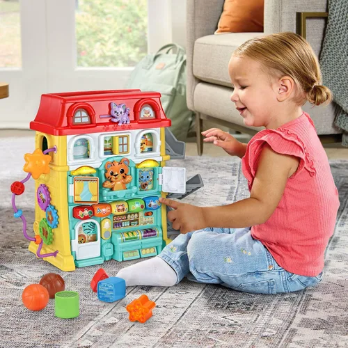 Vista 12 de VTech Juguete de exploración para niños pequeños de la ciudad de actividades arriba y abajo