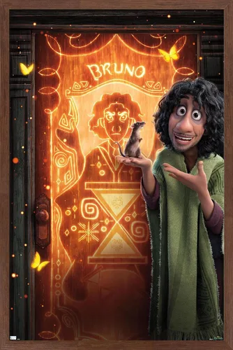 Vista 7 de Trends International Disney Encanto - Póster de pared de Bruno, 22.37 x 34.00 pulgadas, versión premium sin marco