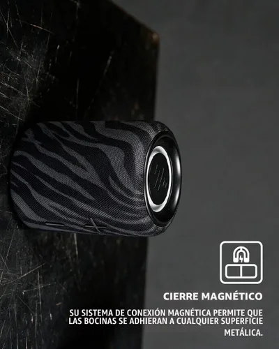 Vista 4 de Stromberg Mega Twin - Altavoz Bluetooth portátil 2 en 1 (Midnight)