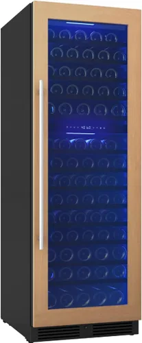 Vista 10 de Zephyr Presrv - Cajones de refrigerador de doble zona listos para panel de 24 pulgadas, refrigerador de vino y bebidas, enfriador de vino, bar