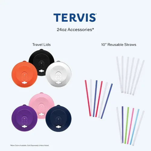 Vista 5 de Vaso térmico con tapa, marca Tervis, Idaho Univ, Transparente
