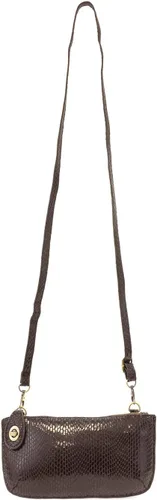 Vista 2 de Joy Susan Pulsera cruzada para mujer Python Clutch