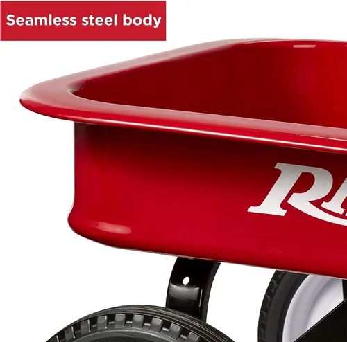 Vista 7 de Radio Flyer - Remolque clásico en color rojo