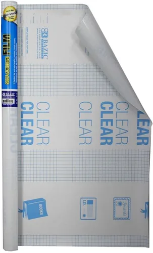 Vista 9 de BAZIC Products Forro para Libros - Cubierta Transparente Autoadhesiva Protectora de Libros para Cubiertas de Libros de Tapa Blanda, Cubierta