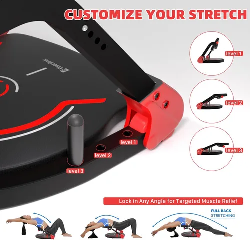 Vista 6 de Máquina para hacer abdominales ABMAX-Gen3, equipo de ejercicio abdominal con respaldo plano. Máquina multifuncional para entrenamiento abdominal