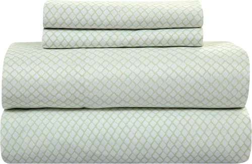 Vista 29 de ROYALE LINENS Juego de sábanas de 3 piezas para cama individual - Ropa de cama de microfibra cepillada suave de 1800 hilos - 1 sábana bajera