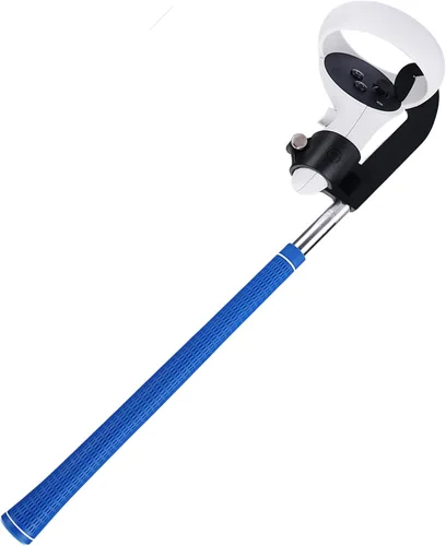 Vista 2 de Golf Club Attachment Accessory Grip Handle VR Controller Compatible with The Oculus Quest 2 Right