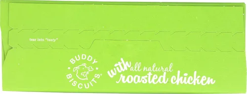Vista 5 de Buddy Biscuits - Caja de 16 onzas de golosinas crujientes para perros de grano entero hechas con pollo tostado natural