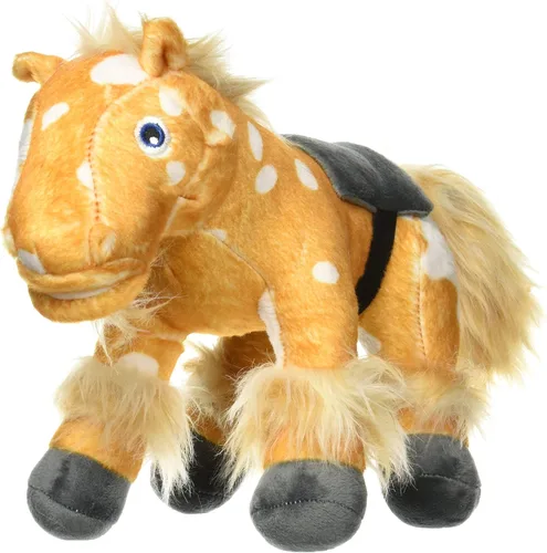 Vista 2 de LA GRANJA DE ZENÓN Caballo Percherón Musical - Animal de peluche de 8 pulgadas suave y abrazable con música, querido personaje de El Reino Infantil