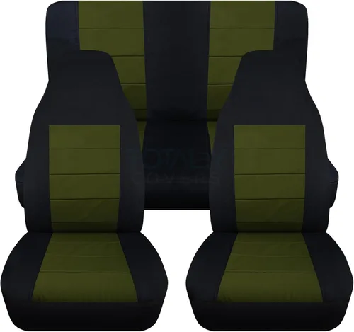 Vista 20 de Fundas para asientos de automóvil, Negro