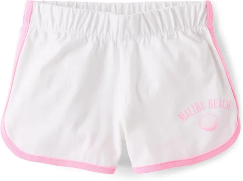 Vista 8 de The Children's Place Pantalones cortos de punto Dolphin para niña Negro/Púrpura/Rosa/Aqua paquete de 4