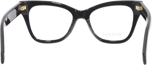 Vista 4 de Gucci GG1133O-003 - Lentes negros para mujer, Negro Transparente Negro