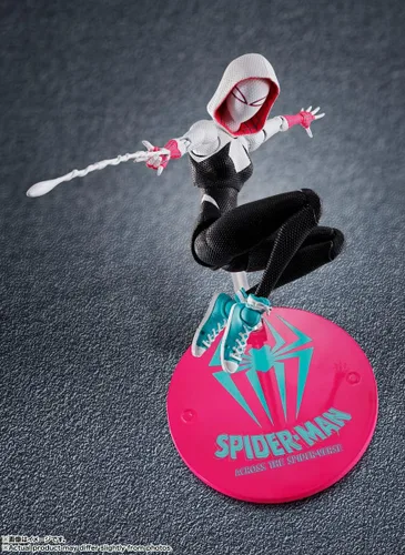 Vista 2 de TAMASHII NATIONS - Spider-Man: Across The Spider-Verse - Spider-Gwen (Spider-Man: Across The Spider-Verse), Figura de acción de Bandai Spirits