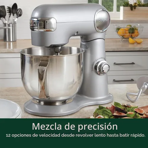 Vista 4 de CUISINART SM-50BCC Precision Master - Batidora de pie de 5.5 cuartos