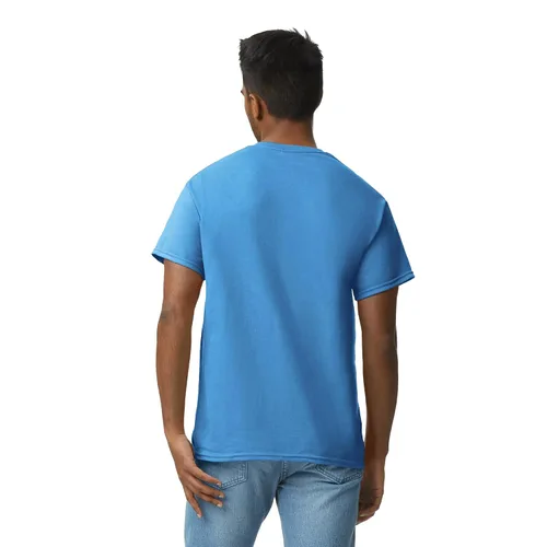 Vista 3 de Gildan Ultra Cotton - Camiseta de algodón para hombre, estilo G2000, multipack, Carolina Blue (paquete de 2), 3XL