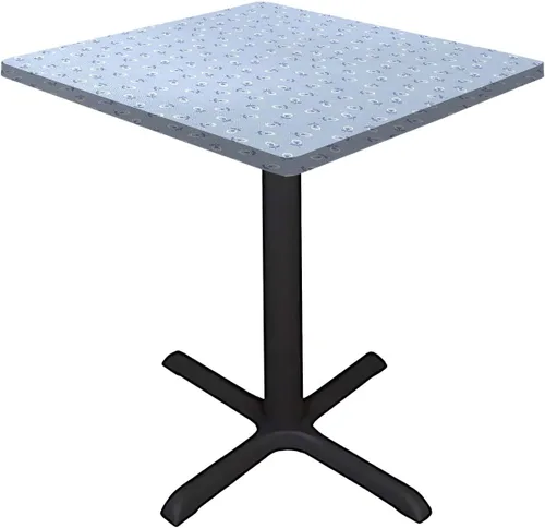 Vista 2 de Manteles florales, lindos manteles de primavera románticos retro cuadrados para mesa de comedor, se adapta a mesas de 24 x 24 pulgadas