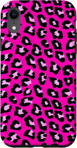 Vista 25 de McBling - Carcasa para iPhone 17, diseño de leopardo y guepardo rosa intenso