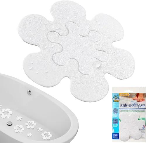 Vista 10 de COMPAC HOME Select Safe-T-Shapes, Large, White Daisy 14 Count (Pack of 2)
