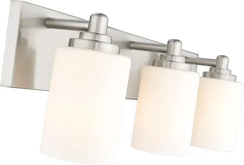 Vista 4 de Z-Lite Vanidad de 3 luces 485-3V-CH, cromo