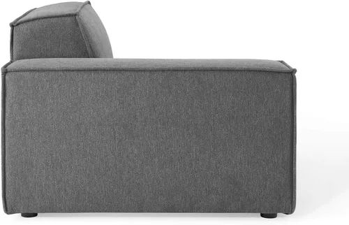 Vista 9 de Modway EEI-4111-CHA Restore - Sofá seccional de 2 piezas, color carbón