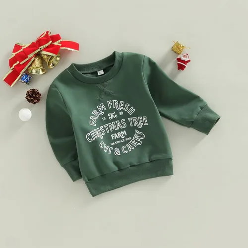 Vista 204 de Disfraz de Halloween para bebé, sudadera de calabaza con cuello redondo, suéter de manga larga, ropa de otoño