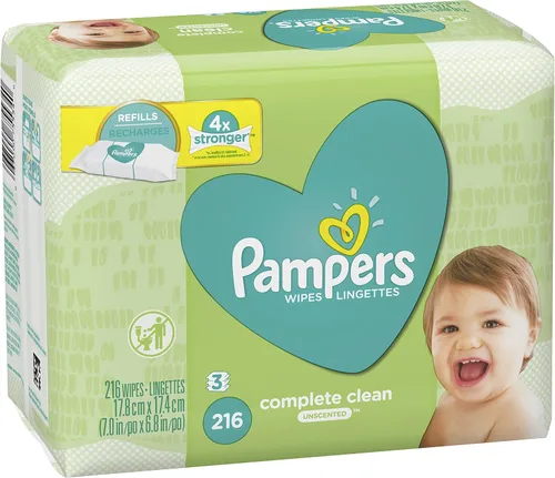 Vista 6 de Pampers Toallitas sensibles para bebés - Sin perfume - 392