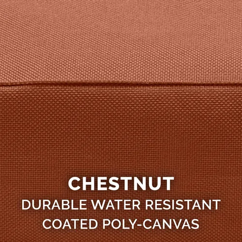 Vista 4 de Furhaven - Funda de repuesto para cama de perro resistente al agua, interior/exterior, con logo, Oxford Polycanvas, lavable - Castaño, jumbo plus