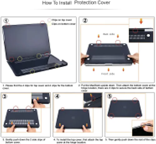 Vista 7 de Funda compatible con MacBook Pro de 13 pulgadas modelo: A1278 con CD-ROM (versión 2012 2011 2010 2009 2008), cubierta rígida de plástico y cubierta