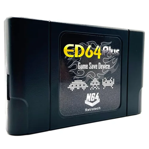 Vista 2 de Retrotech ED64 Plus 340 In 1 Game Cartridge For Nintendo N64 Video Game Console
