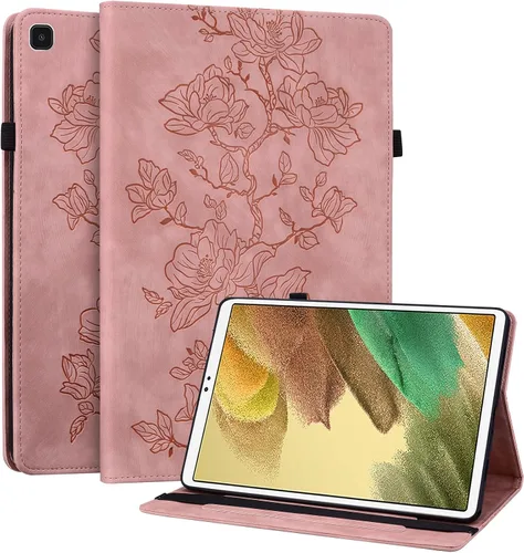 Vista 7 de Funda para Samsung Galaxy Tab S5e 10.5 2019 Modelo SM-T720/T725/T727, funda delgada de piel sintética con soporte multiángulo y soporte