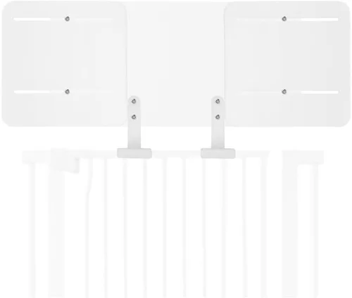 Vista 10 de Lumizone Altura del kit de extensión de la puerta para mascotas: 13.4 "Anchura ajustable: 23.6"-41.3" Diseño deslizante La sensación no opresiva