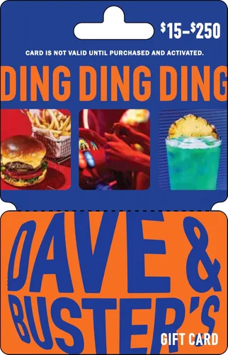 Vista 2 de Dave & Buster's Tarjeta de regalo $25