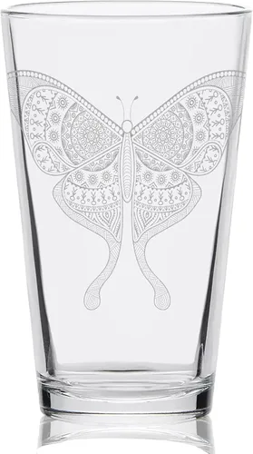 Vista 4 de LumEngrave Espíritu Animal Bear - Vaso de pinta grabado Gran idea de regalo de animales