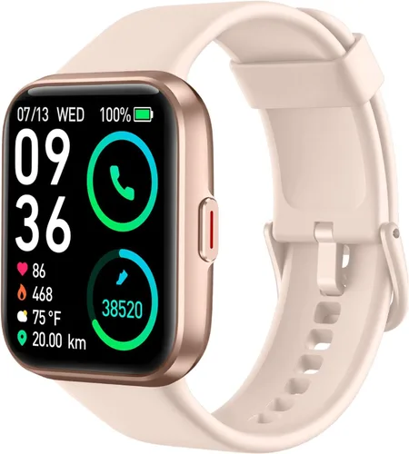 Vista 9 de [Usado] SKG Reloj inteligente para hombres y mujeres, Android iPhone con Alexa incorporado y llamada Bluetooth (respuesta/hacer llamadas) rastreador