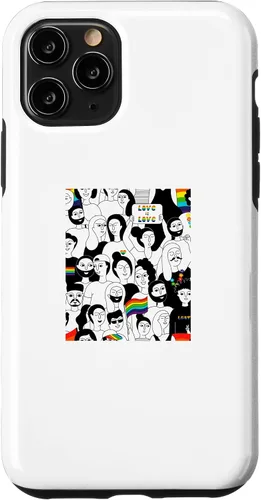 Vista 10 de iPhone 15 LGBTQ Community Lesbian Gay Bi Trans Love Parade Culture Case