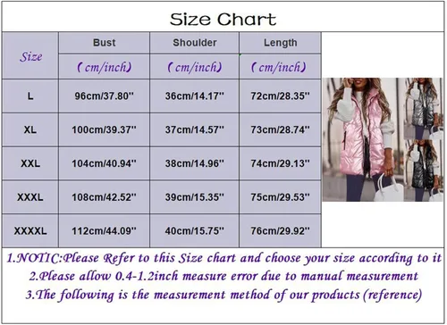 Vista 3 de JUNGE Women's Long Puffer Vest Coats Quilted Vests Hood Sleeveless Warm Puffy Jackets Winter Oversized Jacket Women Outerwear