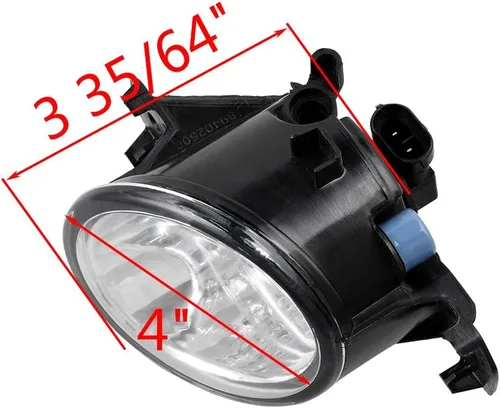 Vista 3 de Lámparas antiniebla de 9 LED con lente de cristal real Compatibles con Nissan Rogue Altima Sentra Maxima Versa Pathfinder (2X)