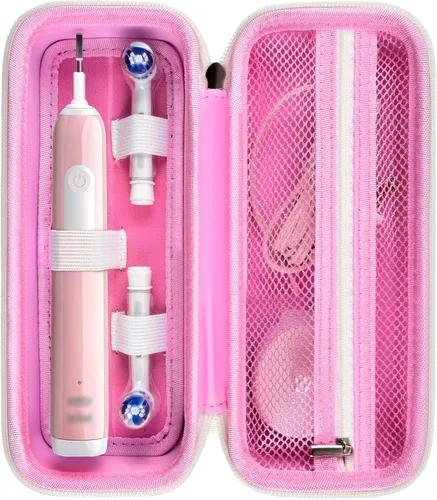 Vista 19 de Funda rígida de viaje para cepillo de dientes compatible con Oral-B Pro 1000, 2000, 3000, 3500, 1500/ para cepillo de dientes eléctrico Philips
