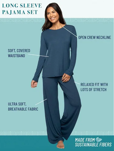 Vista 2 de Vanity Fair Women's Beyond Comfort Modal Pajama Set (Short & Long Sleeve)