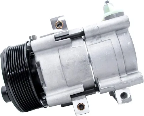 Vista 2 de FKG Compresor de CA y embrague de A/C 4L3Z19703AB apto para Ford E-150 Econoline 4.6L 5.4L 1997-2001 Ford E-250 Econoline 5.4L, 1997-2002 Ford