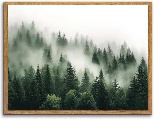 Vista 11 de AtterrirArt Bonito arte de pared enmarcado para guardería, 8 x 10 pulgadas, decoración de pared floral caprichosa, póster de impresiones en lienzo