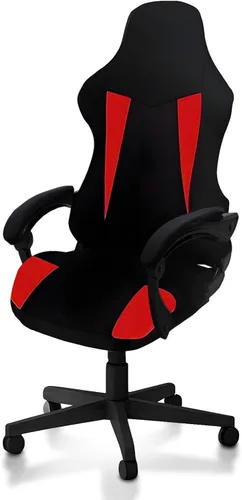 Vista 10 de Fundas para Sillas Gaming Solamente, Elásticas Suaves Gruesas de Malla Transpirable Resistentes a Rayones Funda de Asiento para Silla Gaming con 2