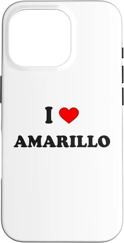 Vista 20 de I Heart Amarillo I Love Amarillo City Case for iPhone 16