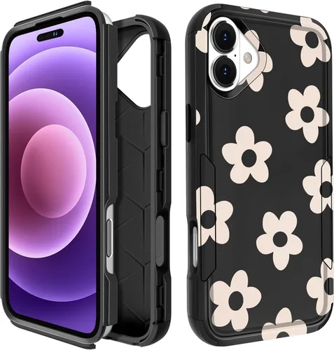 Vista 108 de Funda para iPhone SE 2020/2022/3ª generación, para iPhone 8/7, funda protectora resistente con diseño de flor linda para mujeres, hombres, niñas