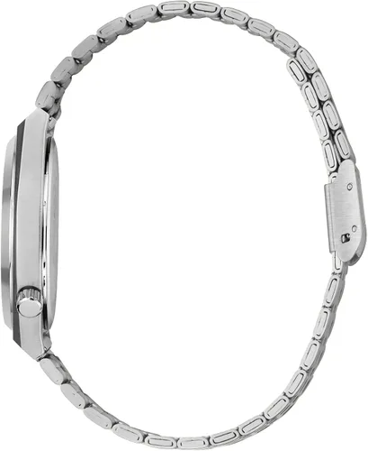 Vista 3 de JIANDUN La moda para hombre de negocios negro relojes correa de acero inoxidable impermeable simple