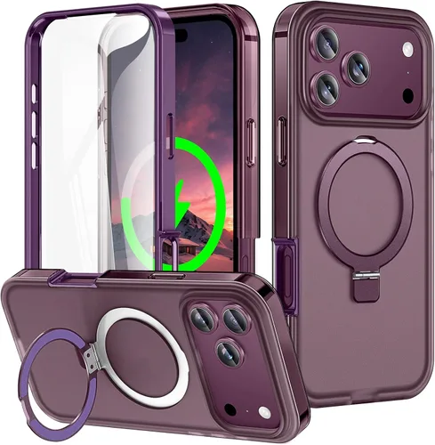 Vista 110 de Funda para iPhone 16 con protector de pantalla-Lotus A25