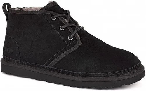 Vista 4 de UGG Botas Neumel Chukka para hombre Negro