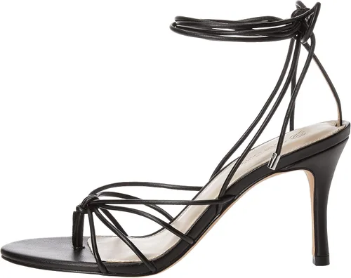 Vista 7 de The Drop Sandalias de tacón con tiras y cordones Archie para mujer