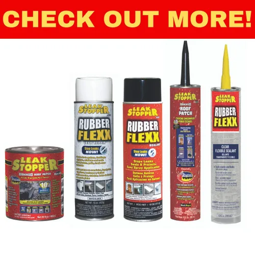 Vista 3 de Leak Stopper Rubber Flexx - Spray de reparación y sellador impermeable - Punta y pulverización para sellar grietas, agujeros, fugas, corrosión y más